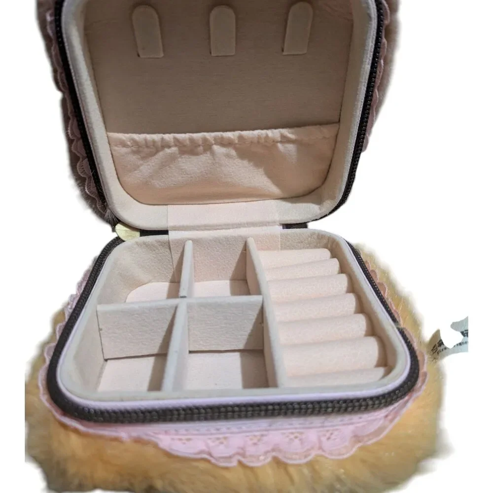 Baby Three Special Eyes Jewelry Box Case Ring Organizer